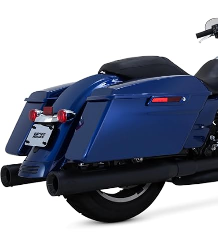 Amazon.com: Vance & Hines 46714 Black Eliminator 400 Slip-on